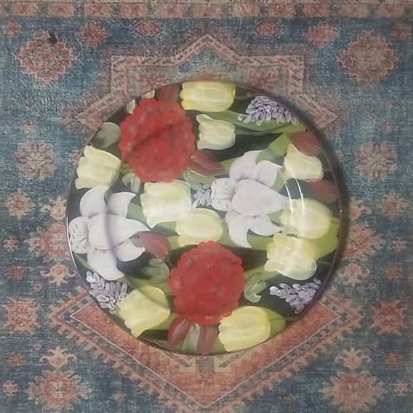 Beautiful Nightime 13 in Charger Plate - Picture 4 of 7